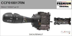 RENAULT NISSAN CCF610017RN - Conmutador Luces RENAULT/NISSAN