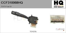 HQ CCF310068HQ - Conmutador Luces TOYOTA