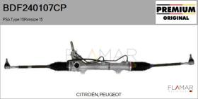 PSA BDF240107CP - CREMALL. NUEVO ORIG. PSA Type 15Rimsize 15
