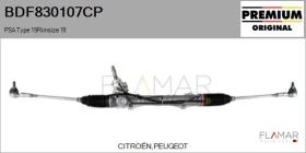 PSA BDF830107CP - CREMALL. NUEVO ORIG. PSA Type 19Rimsize 19