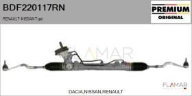 RENAULT NISSAN BDF220117RN - CREMALL. NUEVO ORIG. RENAULT Type
