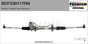 RENAULT NISSAN BDF030117RN - CREMALL. NUEVO ORIG. RENAULT Type 15Rimsize 15