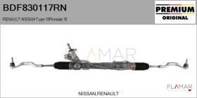 RENAULT NISSAN BDF830117RN - CREMALL. NUEVO ORIG. RENAULT Type 18Rimsize 18