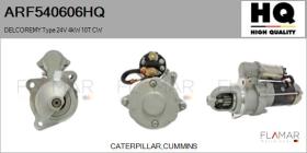 HQ ARF540606HQ - DELCOREMY Type 24V 4,00kW 10T CW