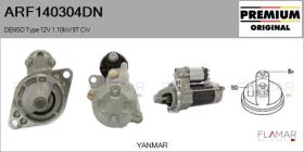 DENSO ARF140304DN - DENSO Type 12V 1,10kW 9T