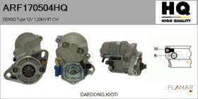 HQ ARF170504HQ - DENSO Type 12V 1,40kW 9T CW