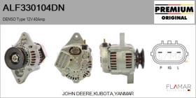 DENSO ALF330104DN - DENSO Type 12V 40Amp