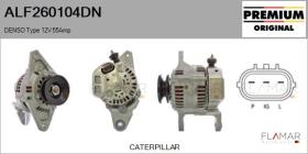 DENSO ALF260104DN - DENSO Type 12V 55Amp