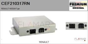 RENAULT NISSAN CEF210317RN - ECU NUEVO ORIG. RENAULT Type