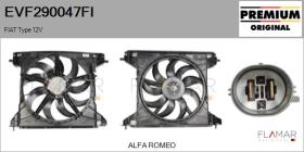 FIAT EVF290047FI - ELECTRO-VENTILADOR