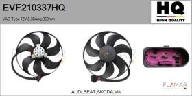 HQ EVF210337HQ - ELECTRO-VENTILADORES