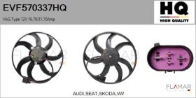 HQ EVF570337HQ - ELECTRO-VENTILADORES