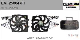 FIAT EVF250047FI - ELECTRO-VENTILADORES