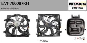 HYUNDAI-KIA EVF760087KH - ELECTRO-VENTILADORES