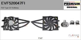 FIAT EVF520047FI - ELECTRO-VENTILADORES