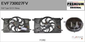 FORD-VOLVO-SAAB EVF730027FV - ELECTRO-VENTILADORES
