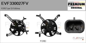 FORD-VOLVO-SAAB EVF330027FV - ELECTRO-VENTILADORES
