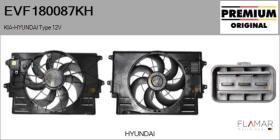 HYUNDAI-KIA EVF180087KH - ELECTRO-VENTILADORES