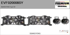 SSANGYONG EVF020008SY - ELECTRO-VENTILADORES