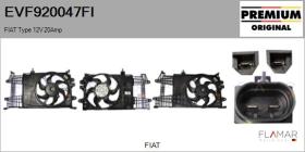 FIAT EVF920047FI - ELECTRO-VENTILADORES