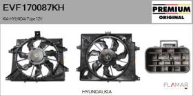 HYUNDAI-KIA EVF170087KH - ELECTRO-VENTILADORES