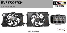 HYUNDAI-KIA EVF870087KH - ELECTRO-VENTILADORES