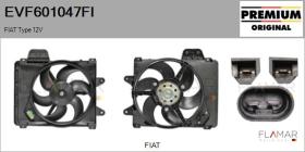 FIAT EVF601047FI - ELECTRO-VENTILADORES