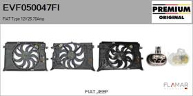 FIAT EVF050047FI - ELECTRO-VENTILADORES