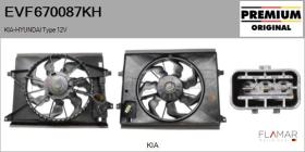 HYUNDAI-KIA EVF670087KH - ELECTRO-VENTILADORES