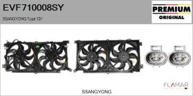 SSANGYONG EVF710008SY - ELECTRO-VENTILADORES