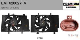 FORD-VOLVO-SAAB EVF620027FV - ELECTRO-VENTILADORES