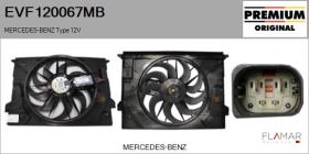 MERCEDES BENZ EVF120067MB - ELECTRO-VENTILADORES
