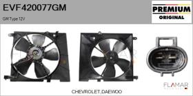 GM EVF420077GM - ELECTRO-VENTILADORES