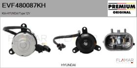 HYUNDAI-KIA EVF480087KH - ELECTRO-VENTILADORES