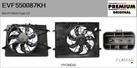 HYUNDAI-KIA EVF550087KH - ELECTRO-VENTILADORES