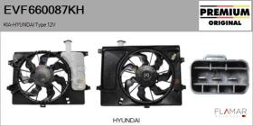 HYUNDAI-KIA EVF660087KH - ELECTRO-VENTILADORES