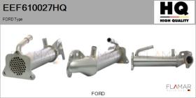 HQ EEF610027HQ - Elemento enfriador,reciclaje gases escape