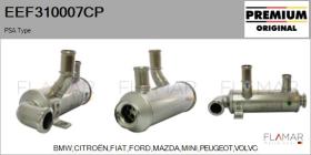 PSA EEF310007CP - Elemento enfriador,reciclaje gases escape
