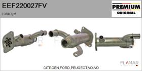 FORD-VOLVO-SAAB EEF220027FV - Elemento enfriador,reciclaje gases escape
