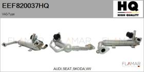 HQ EEF820037HQ - Elemento enfriador,reciclaje gases escape