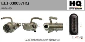 HQ EEF030037HQ - Elemento enfriador,reciclaje gases escape
