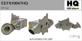 HQ EEF610047HQ - Elemento enfriador,reciclaje gases escape
