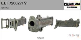FORD-VOLVO-SAAB EEF720027FV - Elemento enfriador,reciclaje gases escape
