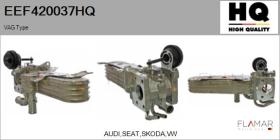 HQ EEF420037HQ - Elemento enfriador,reciclaje gases escape