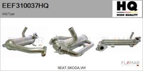 HQ EEF310037HQ - Elemento enfriador,reciclaje gases escape