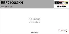 HYUNDAI-KIA EEF710087KH - Elemento enfriador,reciclaje gases escape