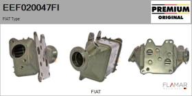 FIAT EEF020047FI - Elemento enfriador,reciclaje gases escape