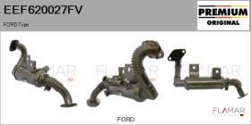 FORD-VOLVO-SAAB EEF620027FV - Elemento enfriador,reciclaje gases escape