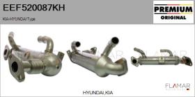 HYUNDAI-KIA EEF520087KH - Elemento enfriador,reciclaje gases escape