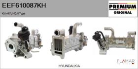 HYUNDAI-KIA EEF610087KH - Elemento enfriador,reciclaje gases escape